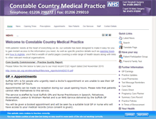 Tablet Screenshot of constablecountrymedicalpractice.co.uk